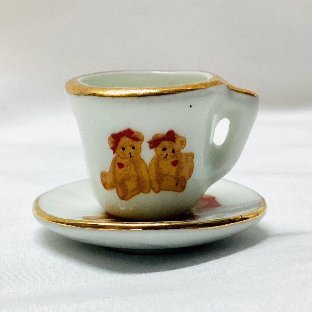 Miniature Tea Cup+ Miniature Tea Saucer